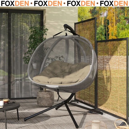 Double hanging egg chair - chair, 2