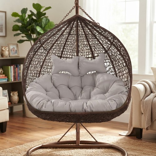 Double hanging basket swing - hanging,