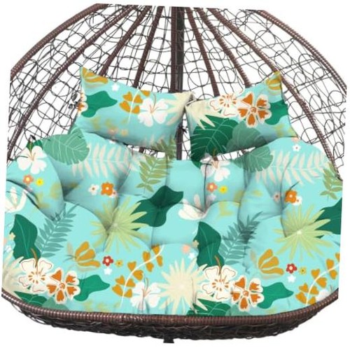Double egg chair cushion - chair,