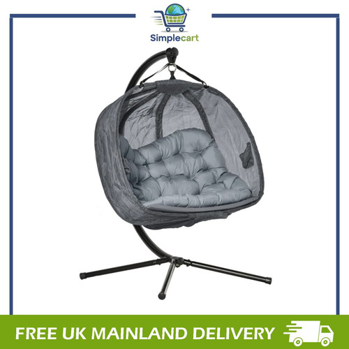 Double hanging egg chair - hanging, 2