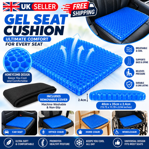 Honeycomb breathable gel - breathable, seat